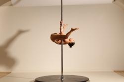 Poledance reference poses of Fannie